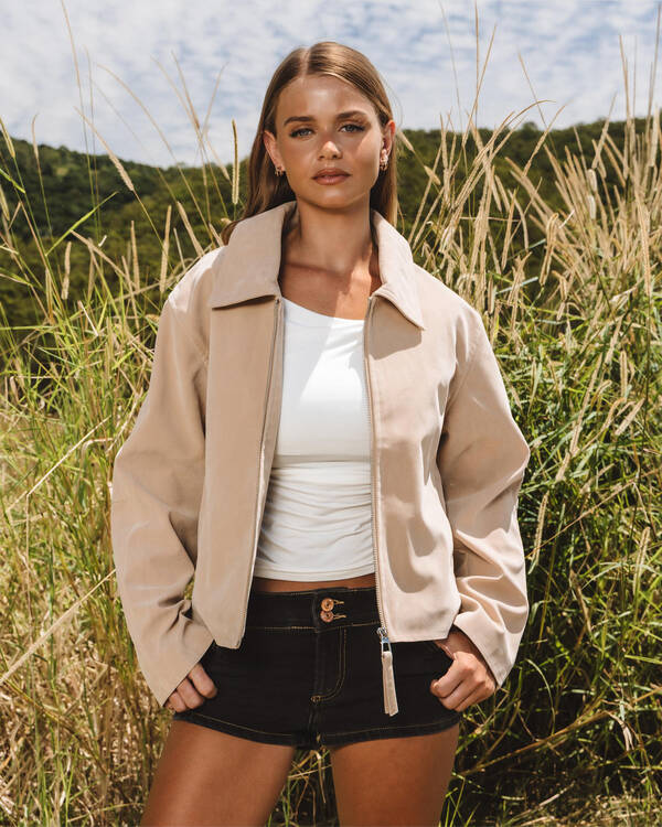 Mustang Faux Suede Jacket