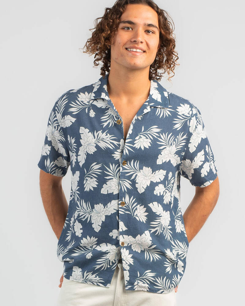 Rhythm Botanic Short Sleeve Shirt for Mens