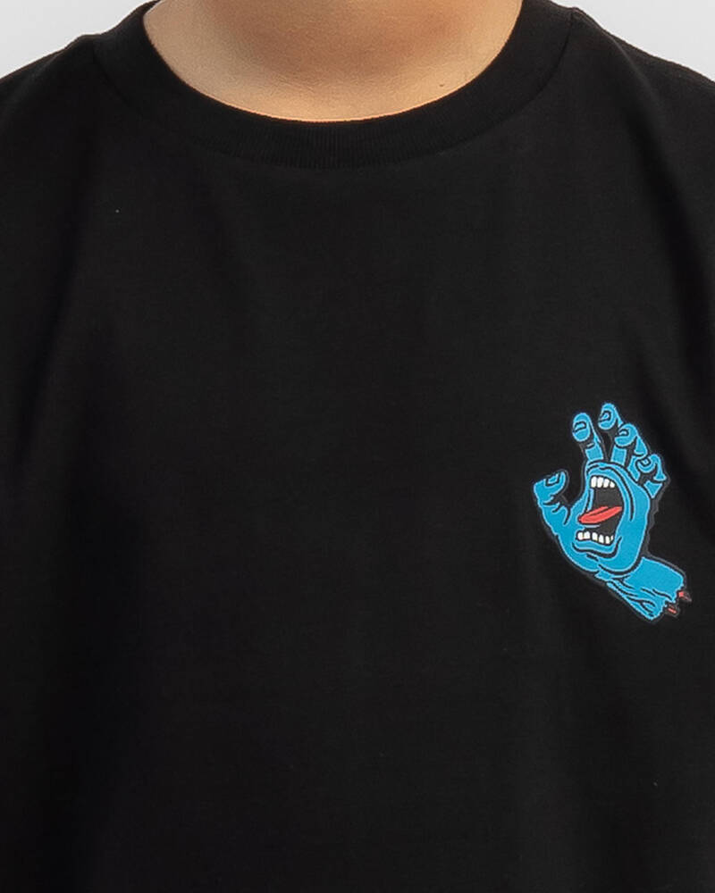 Santa Cruz Boys' Screaming Hand T-Shirt for Mens