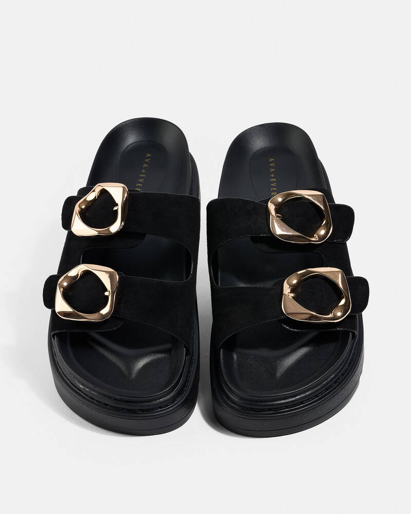 Ava And Ever Mona Flatform Shoes for Womens