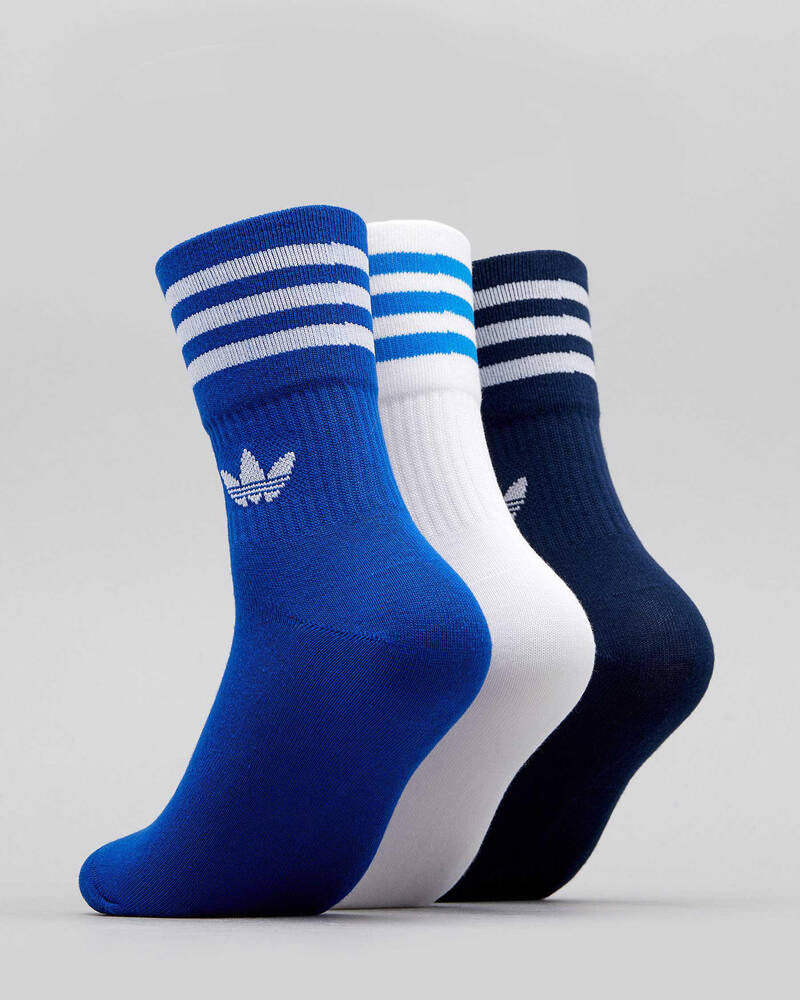 adidas Womens Mid Cut Crew Sock Pack for Womens