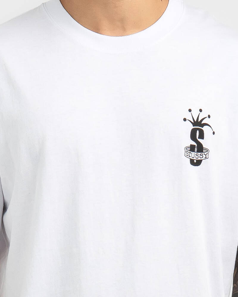 Stussy Big Crown T-Shirt for Mens