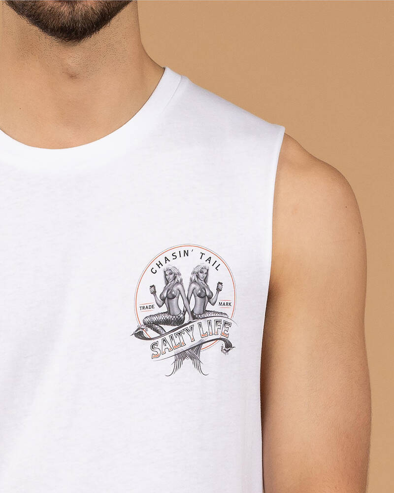 Salty Life Double Vision Muscle Tank for Mens