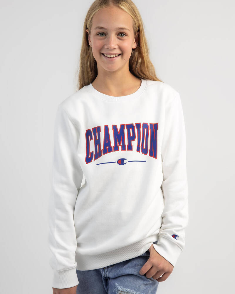 Champion Girls' Sporty Sweatshirt for Womens