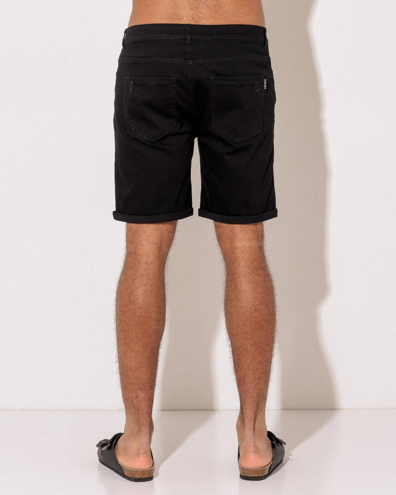 Lucid Capsule Denim Walk Shorts for Mens