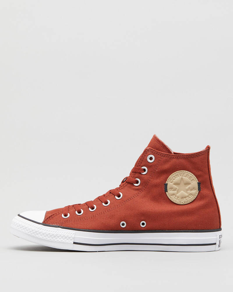 Converse Chuck Taylor All Star Pop Stitch Hi-Top Shoes In Dark ...