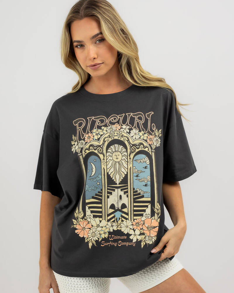 Rip Curl Tropical Tour Heritage T-Shirt for Womens
