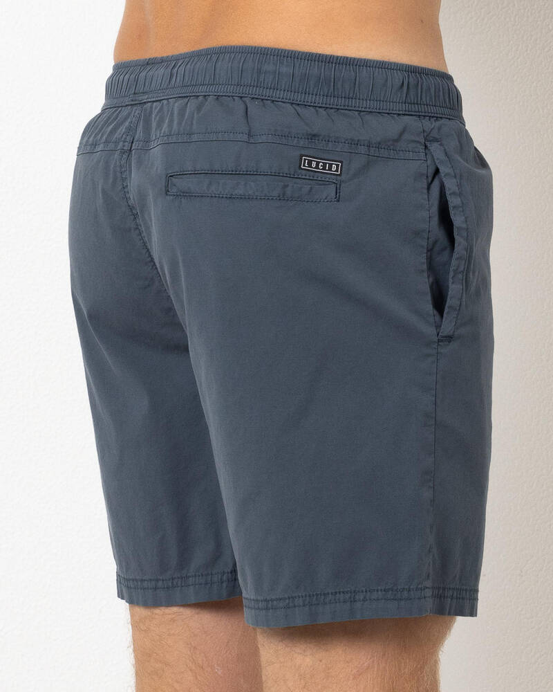 Lucid Dual Motion Elastic Waist Shorts for Mens