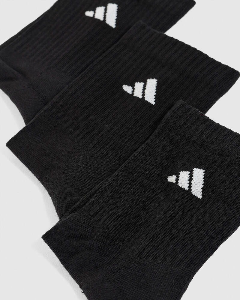 adidas Kids' Cut Crew Socks 3 Pack for Mens