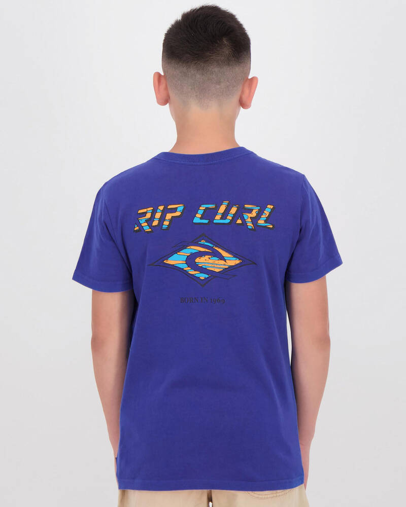 Rip Curl Fadeot Swirl Boys' T-shirt for Mens