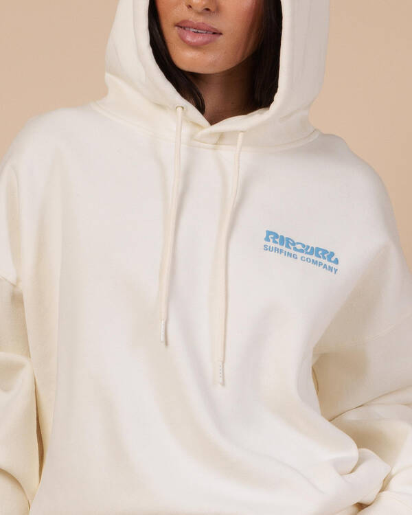 Rip Curl Surf Puff Heritage Hoodie for Womens