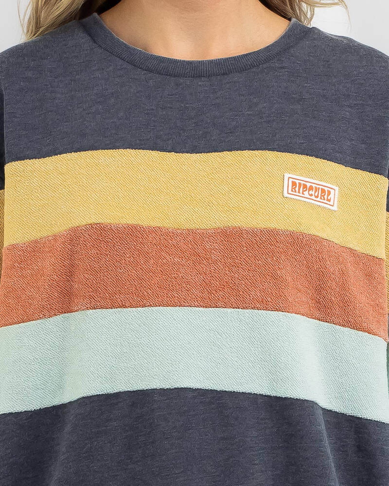 Rip Curl Heat Wave Crewneck Sweatshirt for Womens