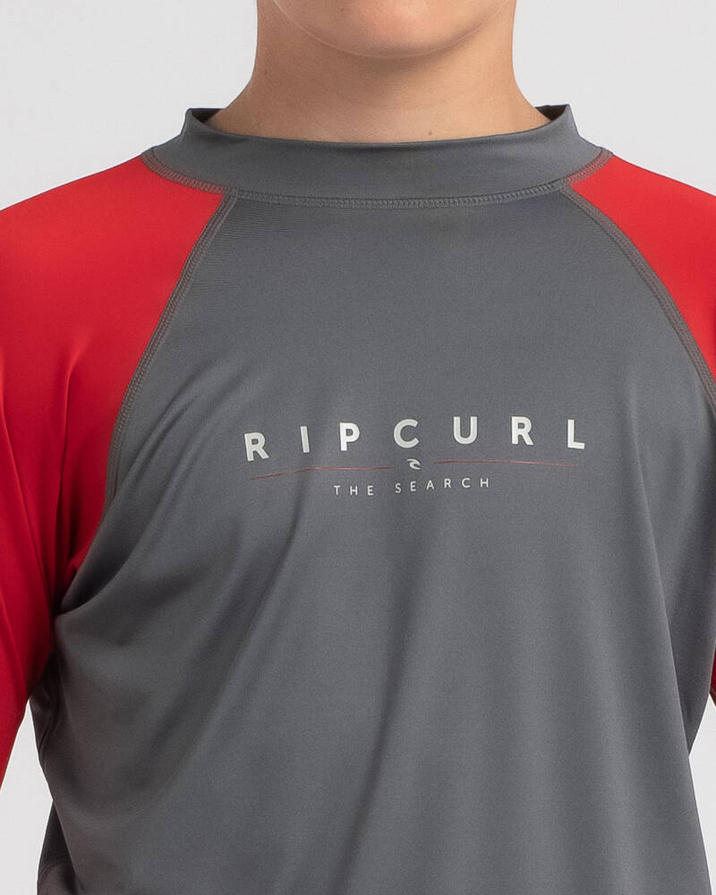 Rip Curl Boys' Shockwaves Long Sleeve UV Wet Shirt for Mens