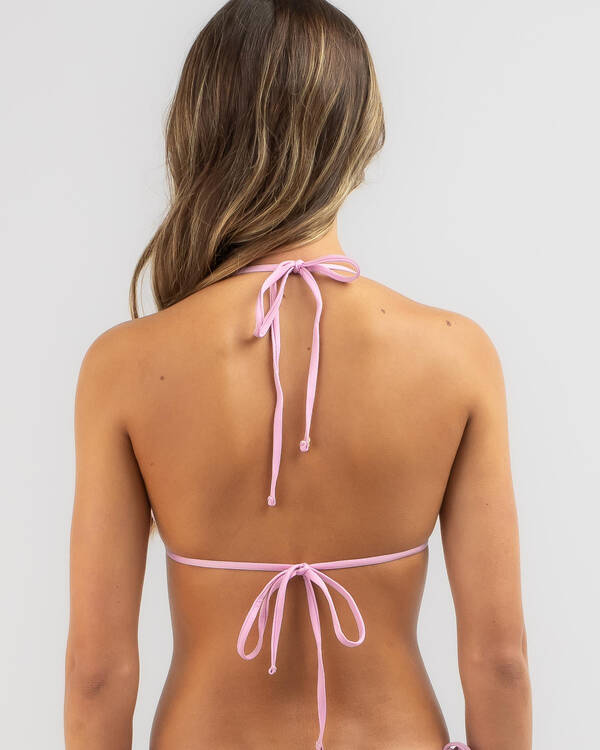 Rusty Sandalwood Multiway Bikini Top for Womens