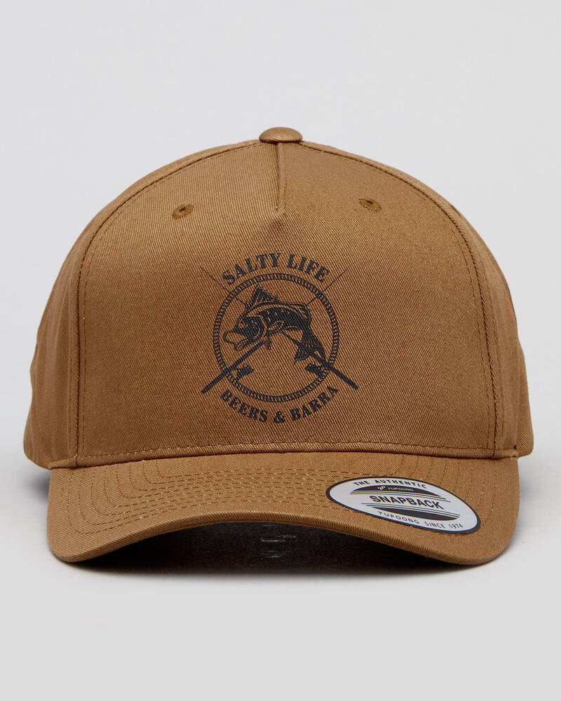 Salty Life Catch Snapback Cap for Mens