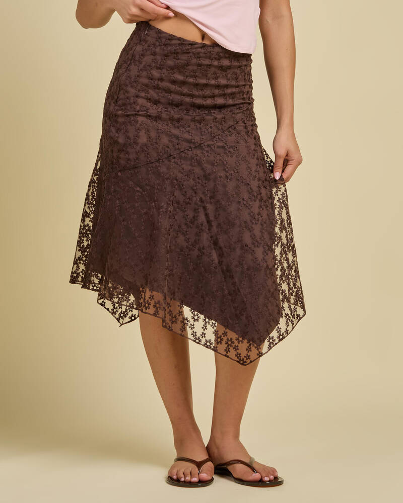 Mooloola Deedee Midi Skirt for Womens