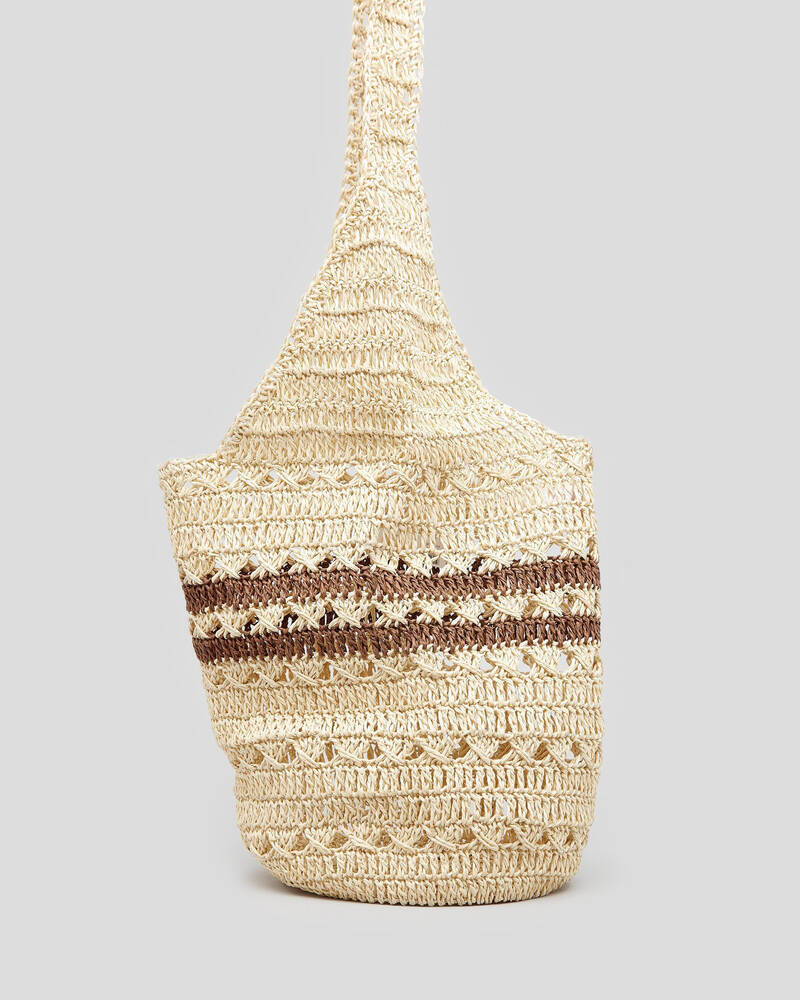 Mooloola Seaside Straw Bag for Womens