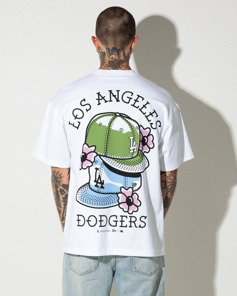 New Era LA Dodgers Old School T-Shirt for Mens