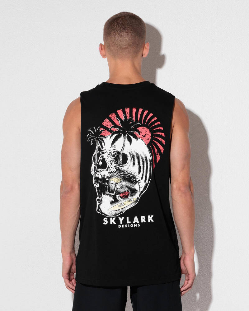 Skylark Bone Flare Muscle Tank for Mens