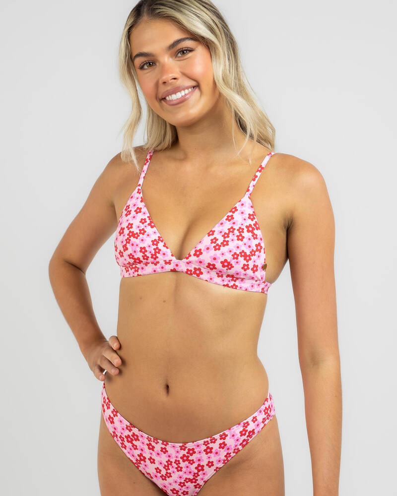 Kaiami Cassie Triangle Bikini Top for Womens