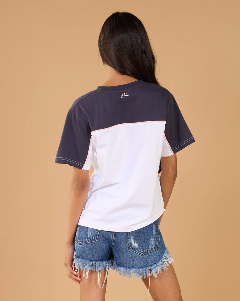 Rusty Girls' Polar Ops Oversized T-Shirt for Womens