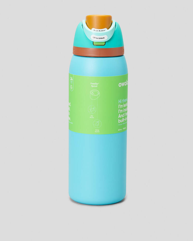 Owala 40oz FreeSip Stainless Steel Water Bottle for Unisex