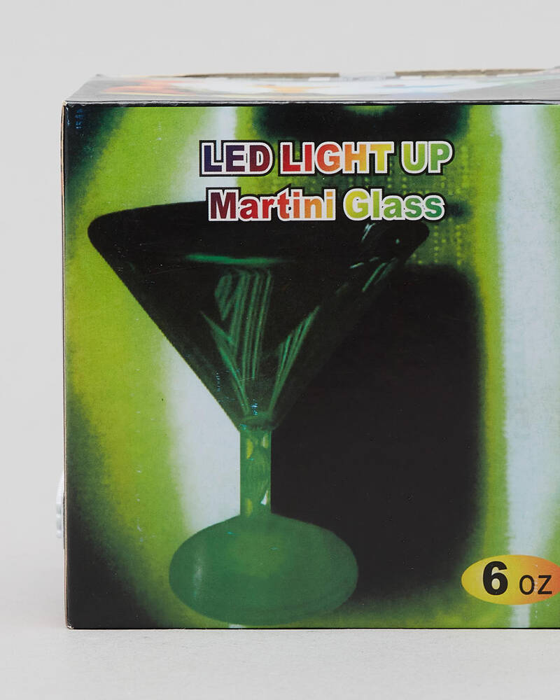 Get It Now LED Martini Flashing Light Glass for Unisex image number null