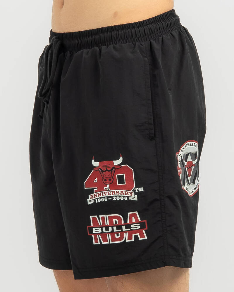 Mitchell & Ness Chicago Bulls Where You At Shorts for Mens