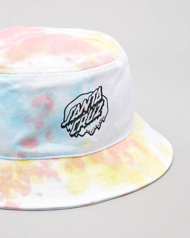 Santa Cruz Melt Dot Bucket Hat for Mens