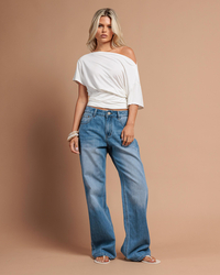 DESU Icon Straight Leg Jeans for Womens image number null