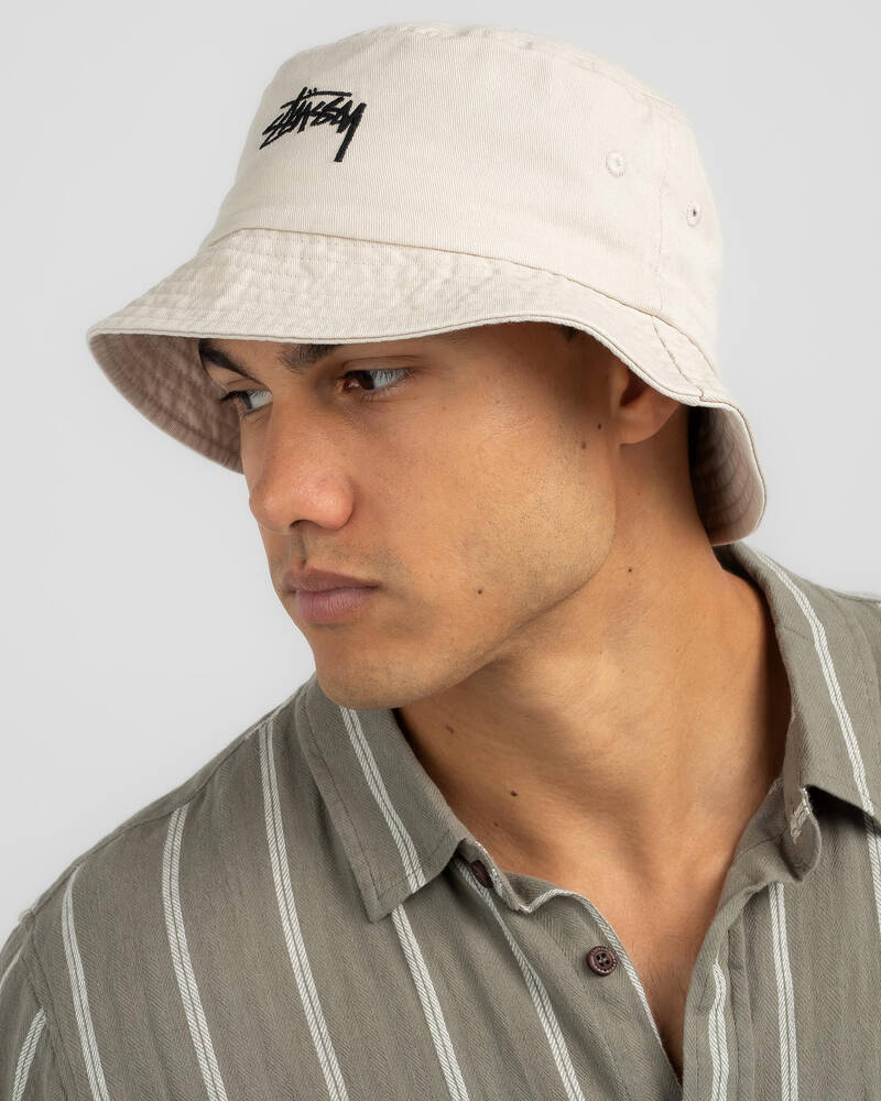 Stussy Stock Bucket Hat for Mens