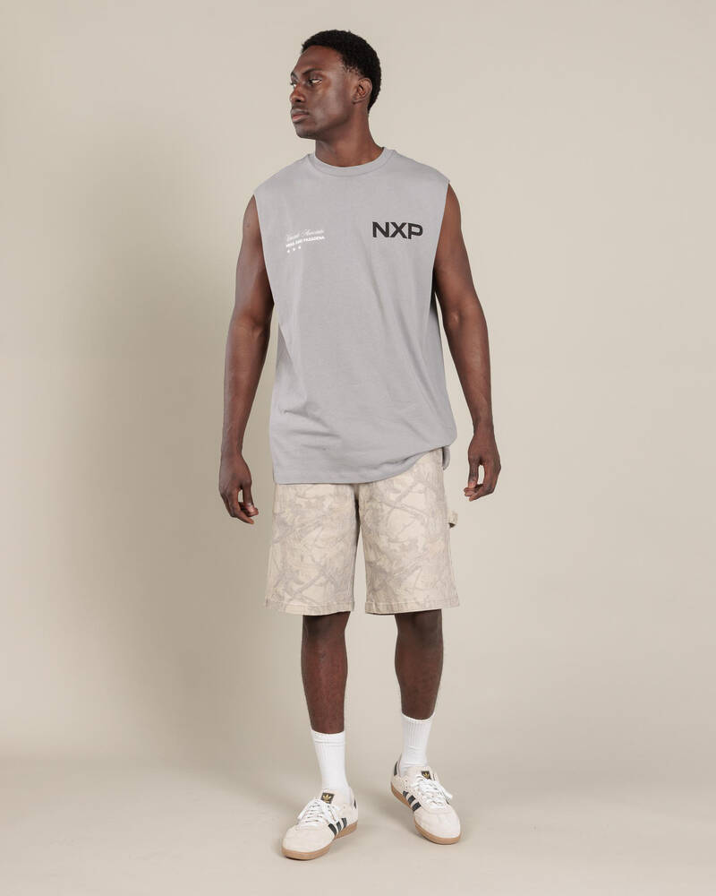 Nena & Pasadena Prancer Relaxed Muscle Tank for Mens