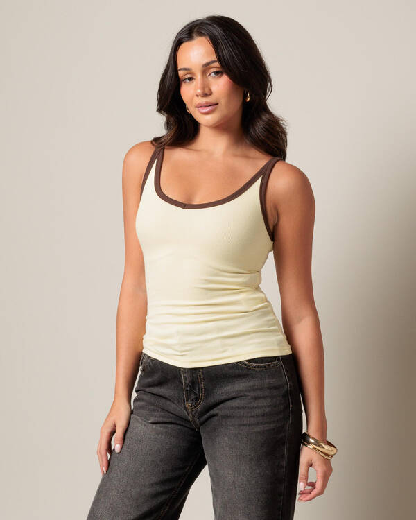 Ava And Ever Stevie V Neck Top for Womens