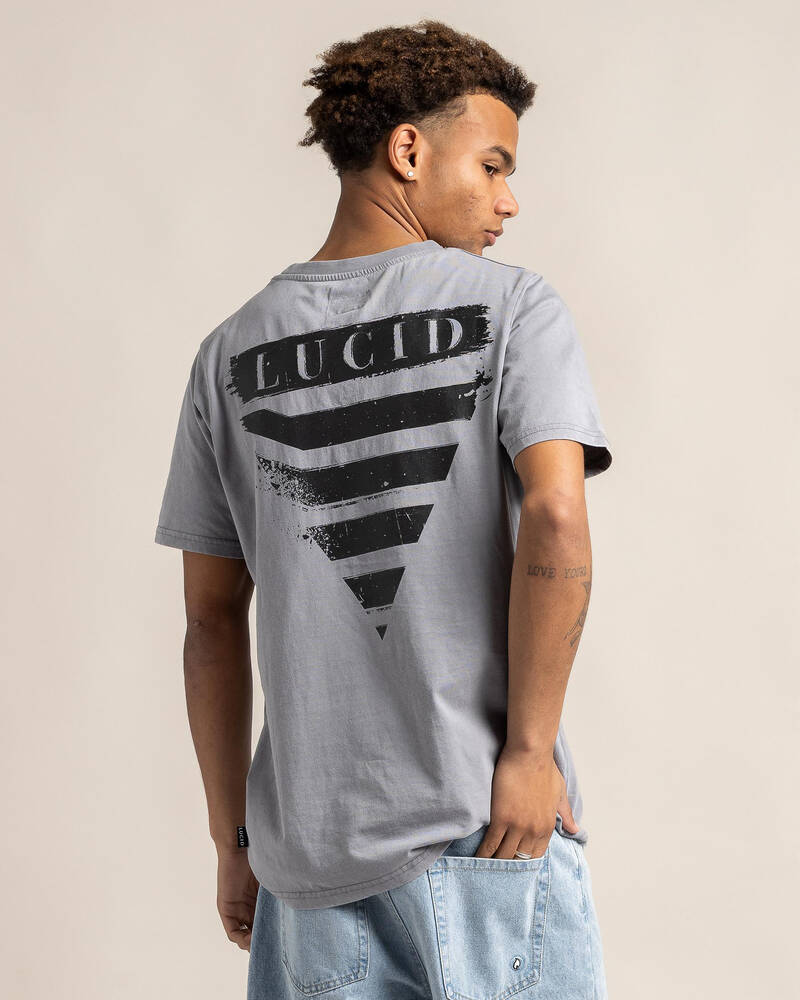 Lucid Smeared T-Shirt for Mens