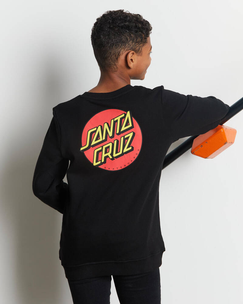 Santa Cruz Boys' Classic Dot Chest Sweatshirt for Mens
