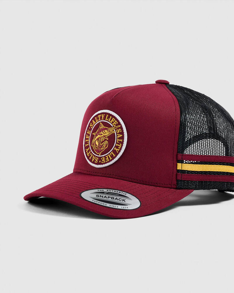 Salty Life Once Bitten 4.0 Trucker Cap for Mens