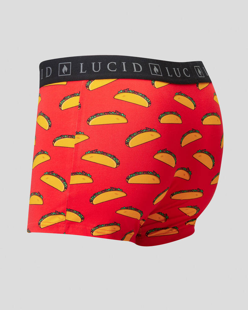 Lucid Taco Fitted Boxers for Mens