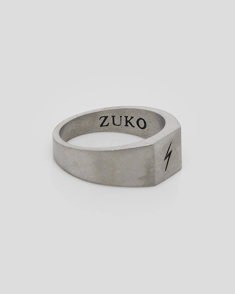 ZUKO Jewellery High Voltage Ring for Mens