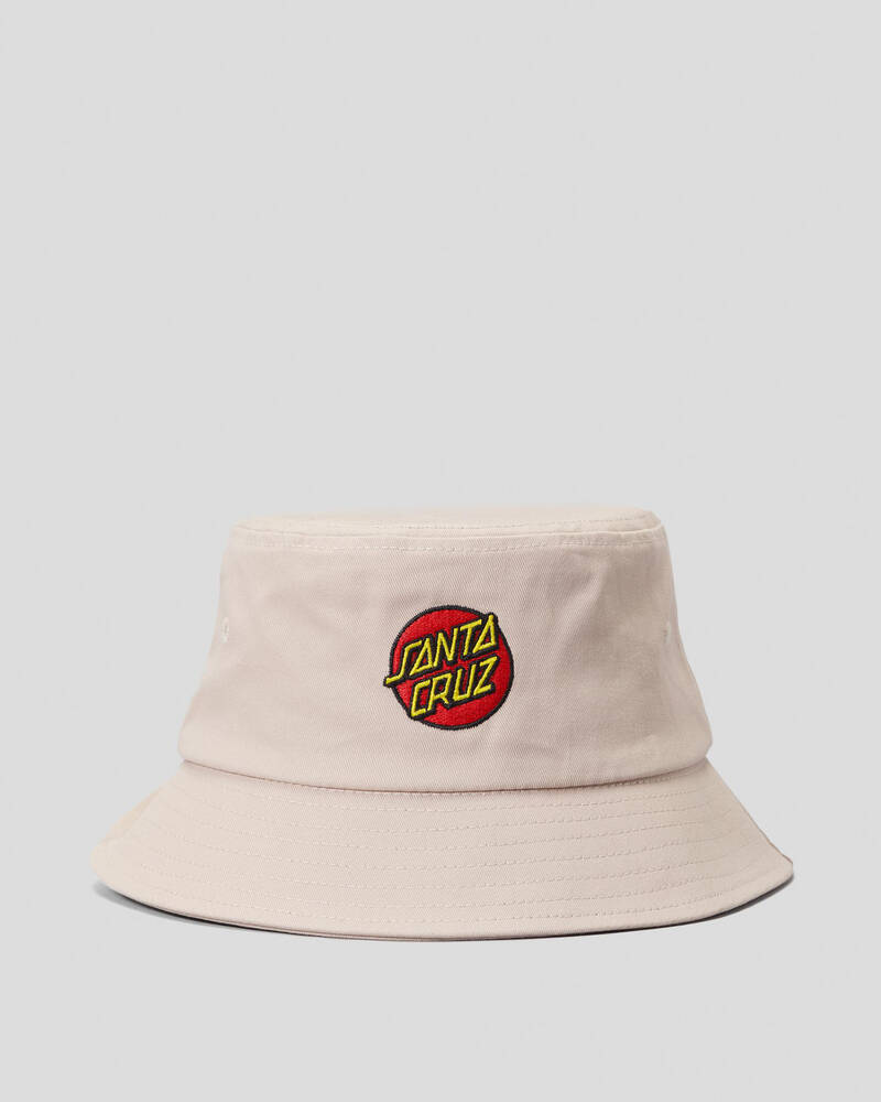 Santa Cruz Classic Dot Patch Bucket Hat for Mens