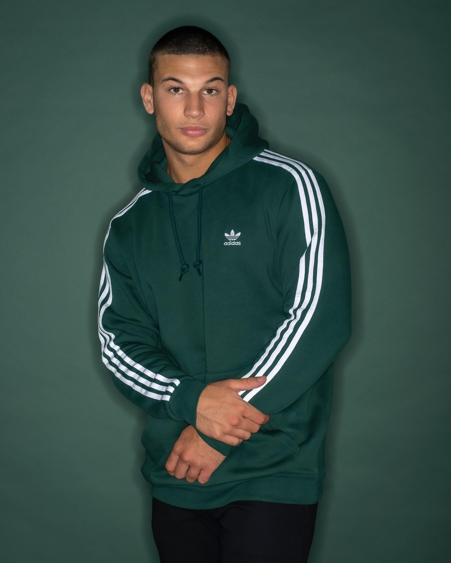 green addidas jumper