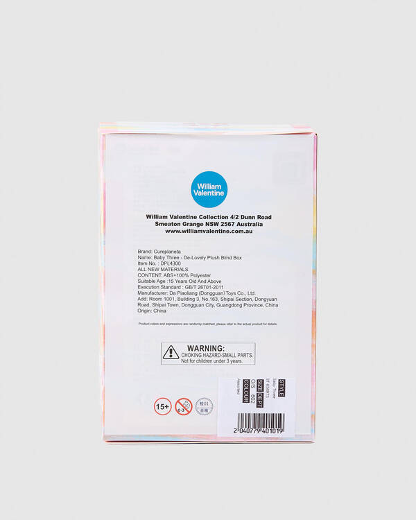 Baby Three De-Lovely Plush Blind Box for Unisex