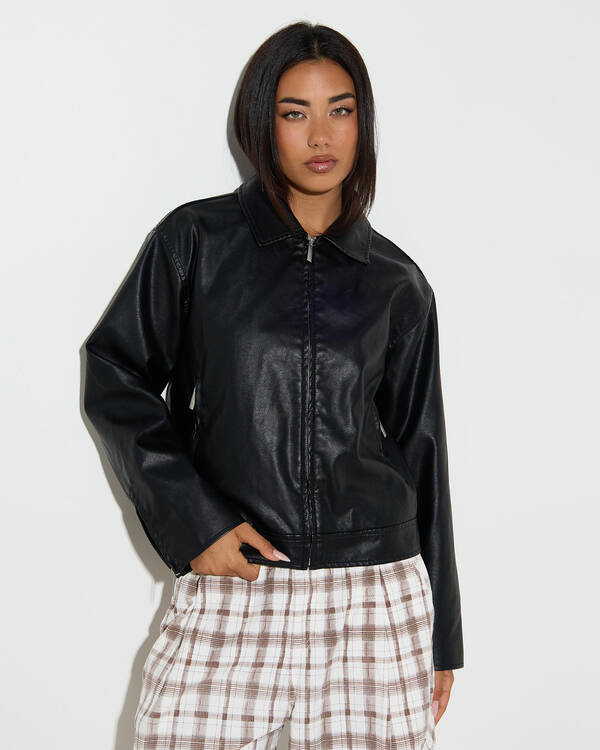 Fever Faux Leather Jacket