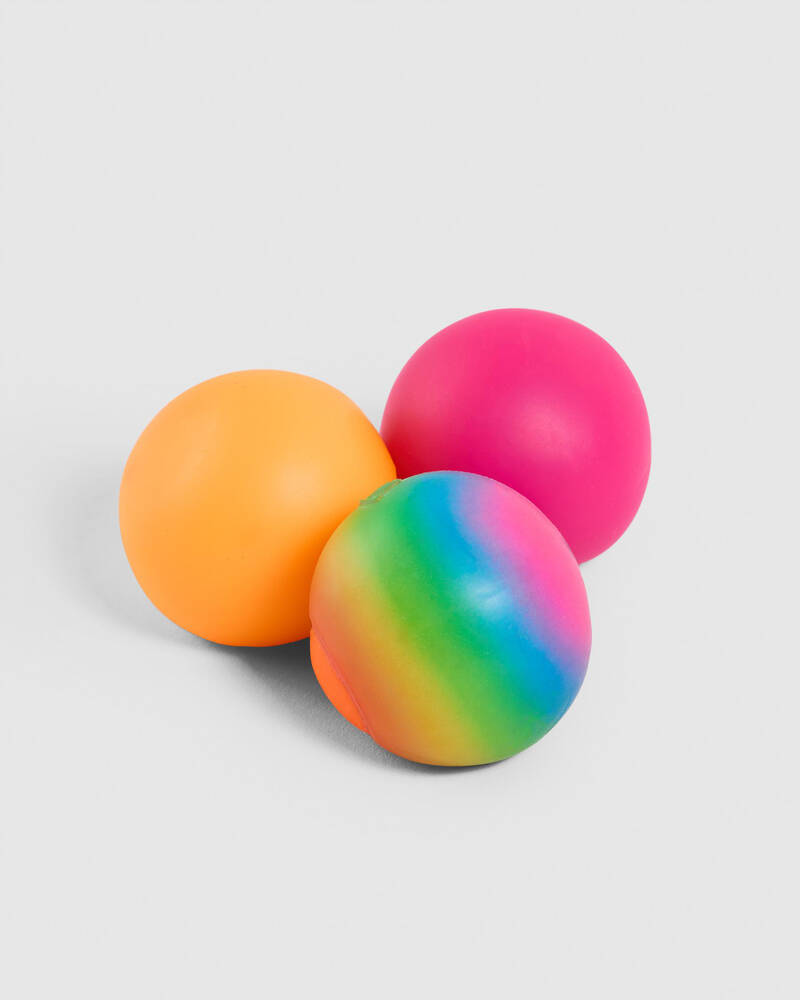 Scrunchems Mixed Squishy Ball 3pk Fidget Toy for Unisex