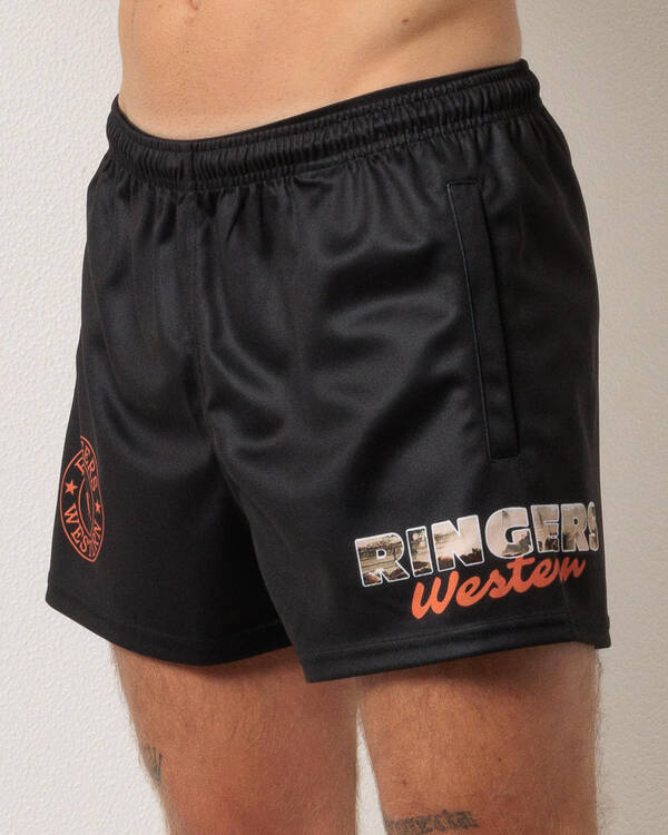 Ringers Western Yarded Footy Shorts for Mens