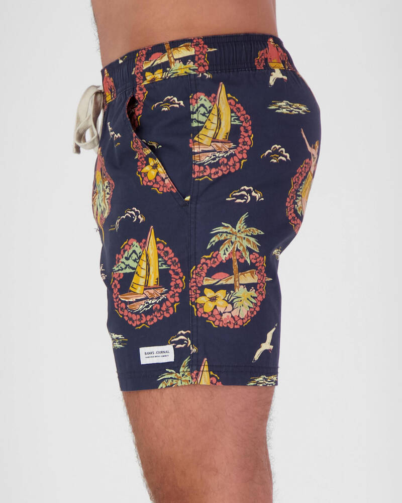 Banks Journal Seaside Elastic Shorts for Mens