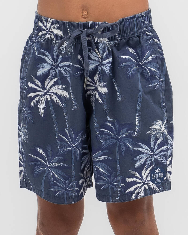 Skylark Boys' Hyper Elastic Waist Shorts for Mens