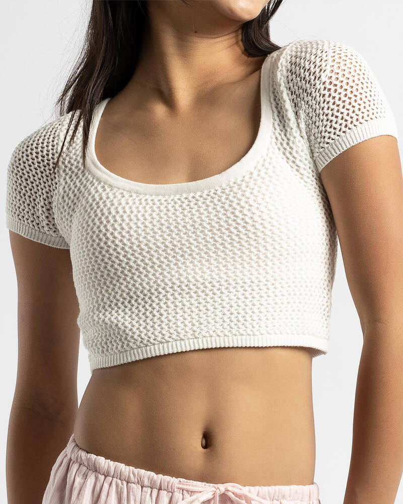 Mooloola Girls' Layton Crochet Top for Womens