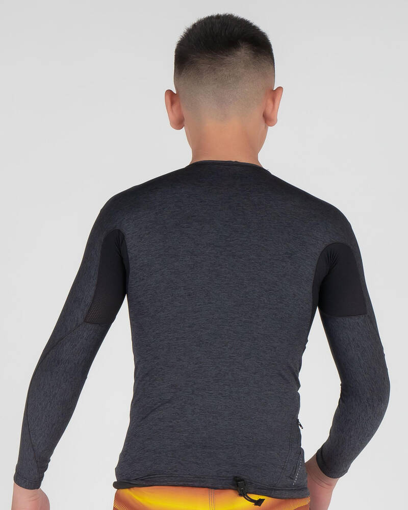 Rip Curl Boys' Tech Bomb Long Sleeve Rash Vest for Mens