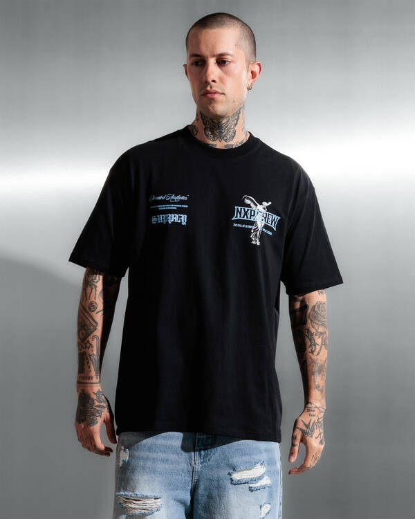 Nena & Pasadena Azrael Box Fit T-Shirt for Mens
