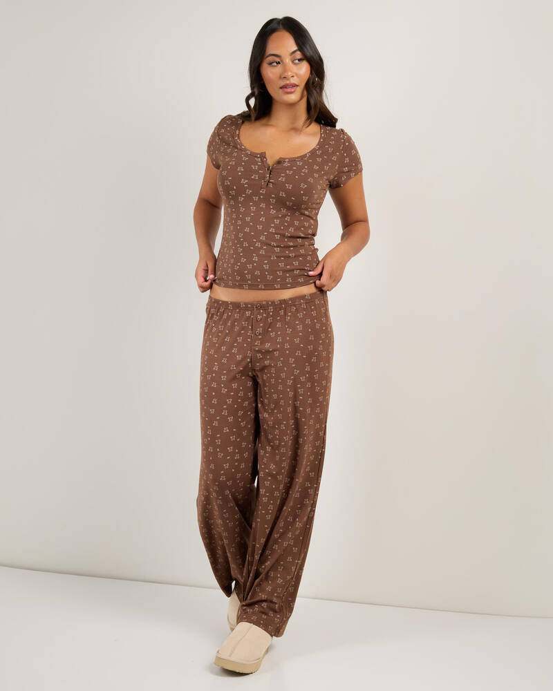 Malibu Lounge Humphrey Bear Tee for Womens